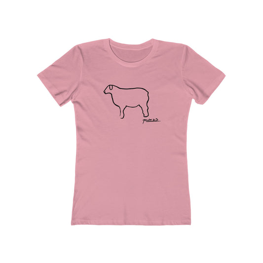 Picasso Sheep - Relaxed Boyfriend Tee - Rebels in Faith