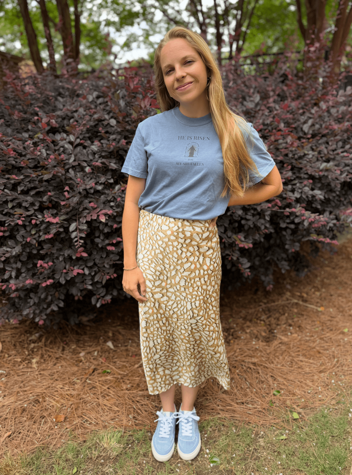 Easter 'He is Risen' - Unisex Comfort Tee - Rebels in Faith
