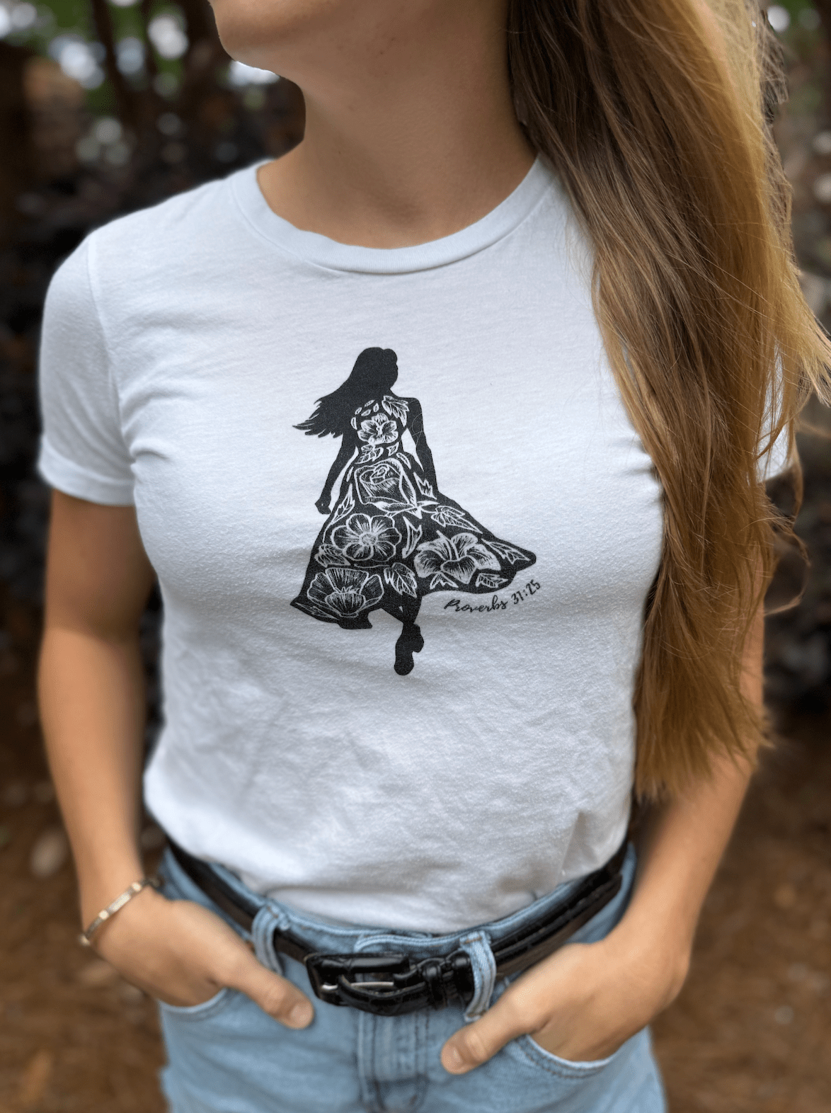 Strength and Dignity - Relaxed Boyfriend Tee - Rebels in Faith