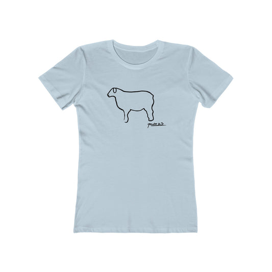 Picasso Sheep - Relaxed Boyfriend Tee - Rebels in Faith