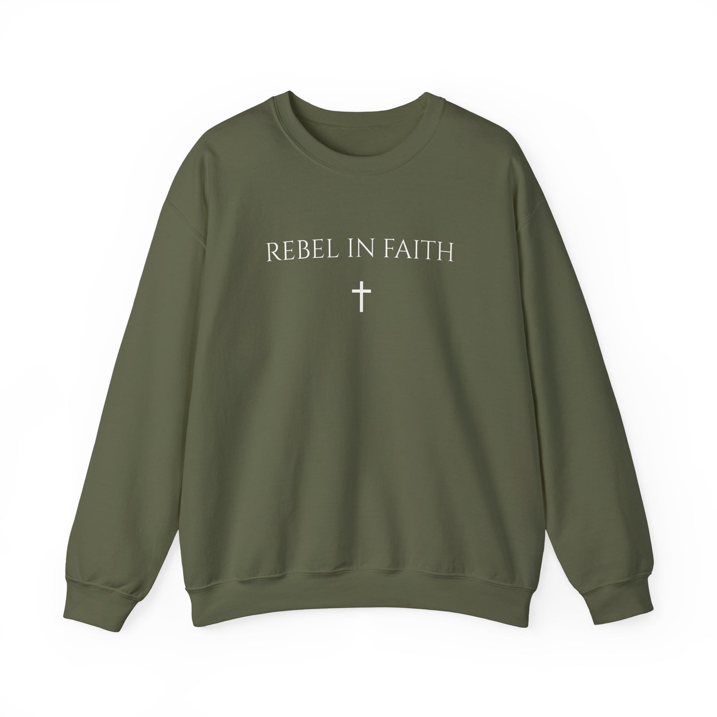 Men's Rebel in Faith - Comfort Crewneck - Rebels in Faith