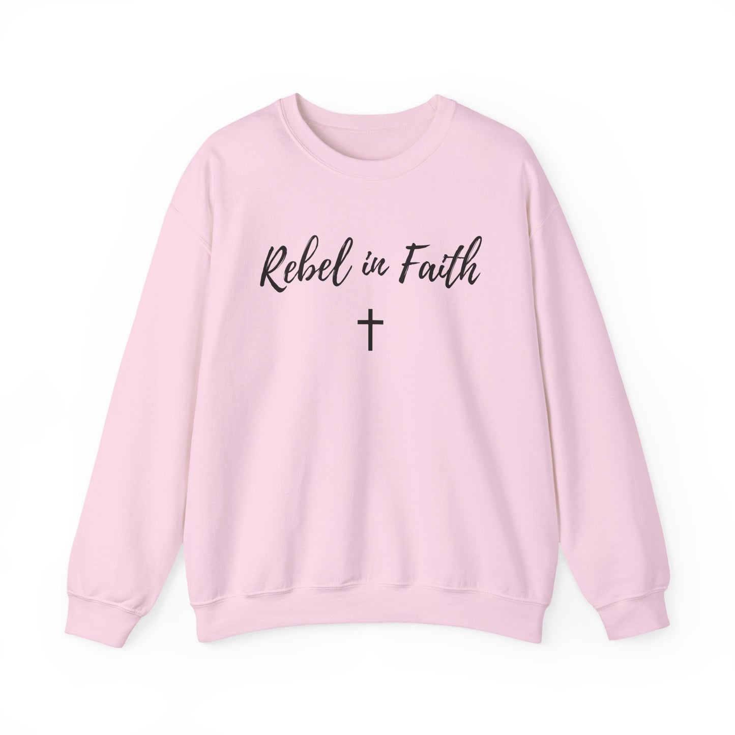 Women's Rebel in Faith - Comfort Crewneck Sweatshirt - Rebels in Faith