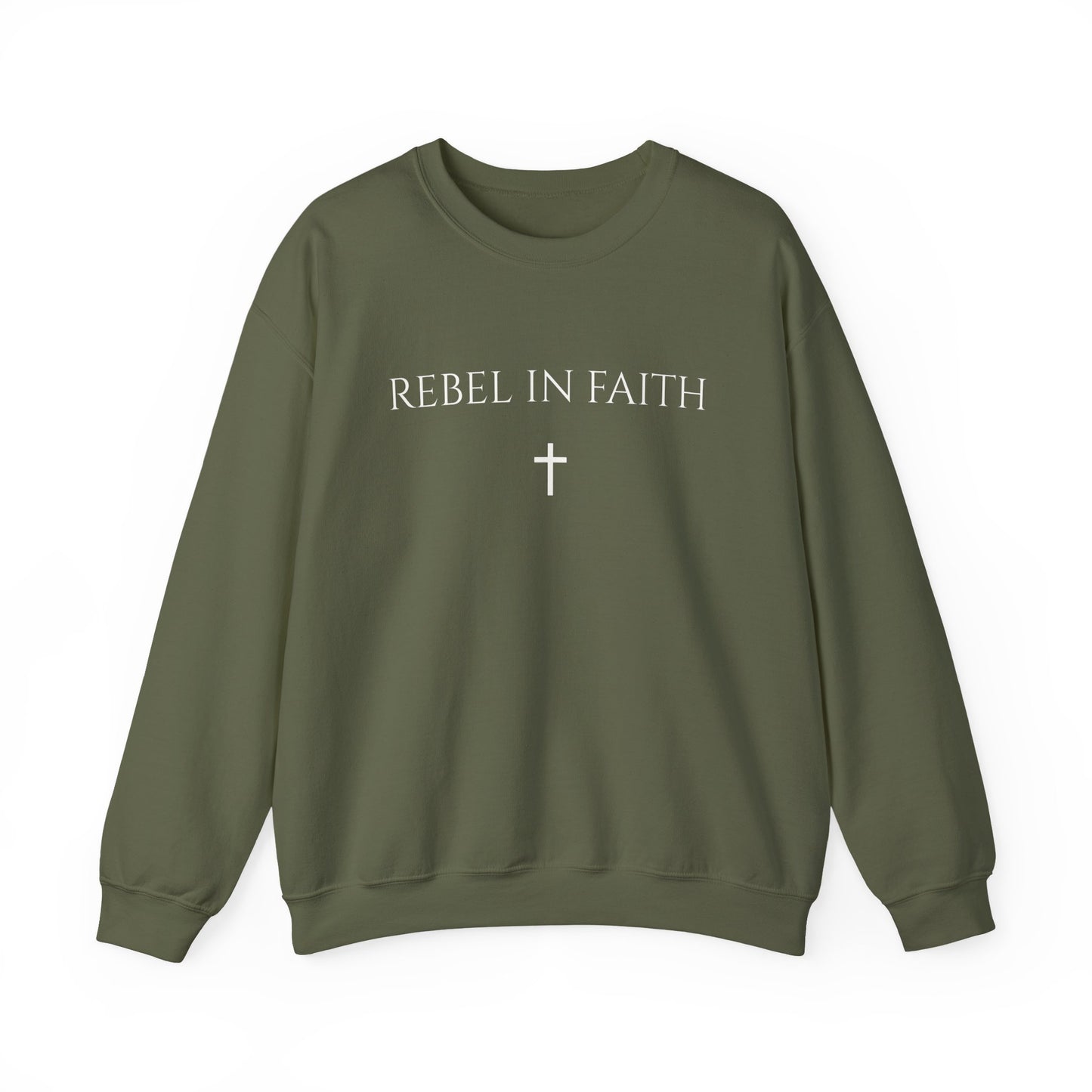 Men's Rebel in Faith - Comfort Crewneck - Rebels in Faith