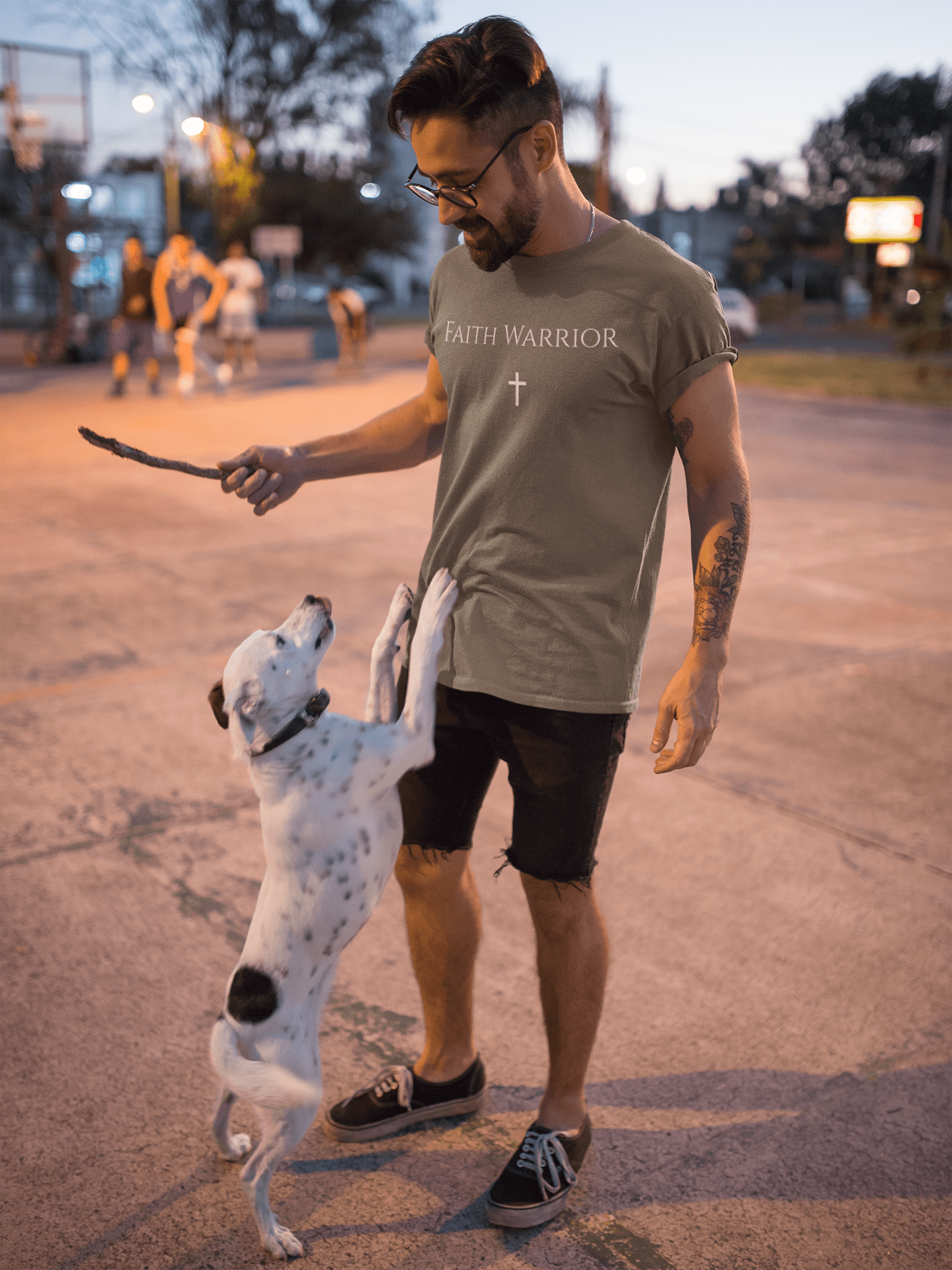 Men's Faith Warrior - Comfort Tee - Rebels in Faith