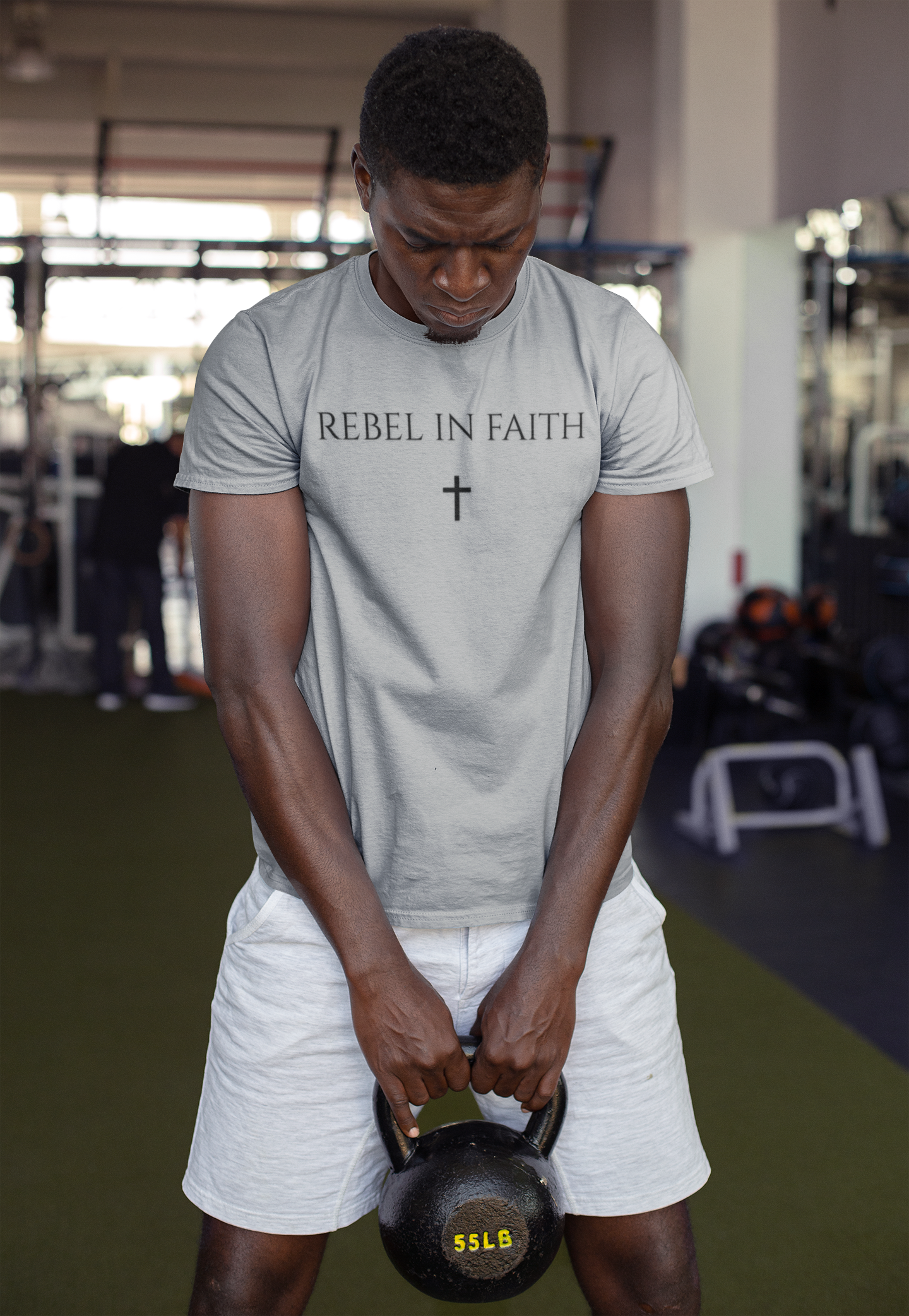 Men's Rebel in Faith - Soft Unisex Jersey Tee