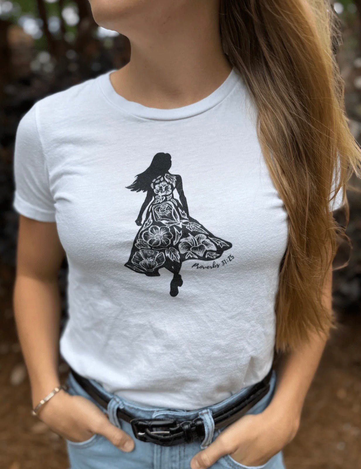 Strength and Dignity - Relaxed Fit Tee - Rebels in Faith