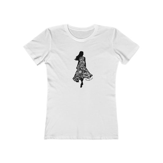 Strength and Dignity - Relaxed Boyfriend Tee - Rebels in Faith