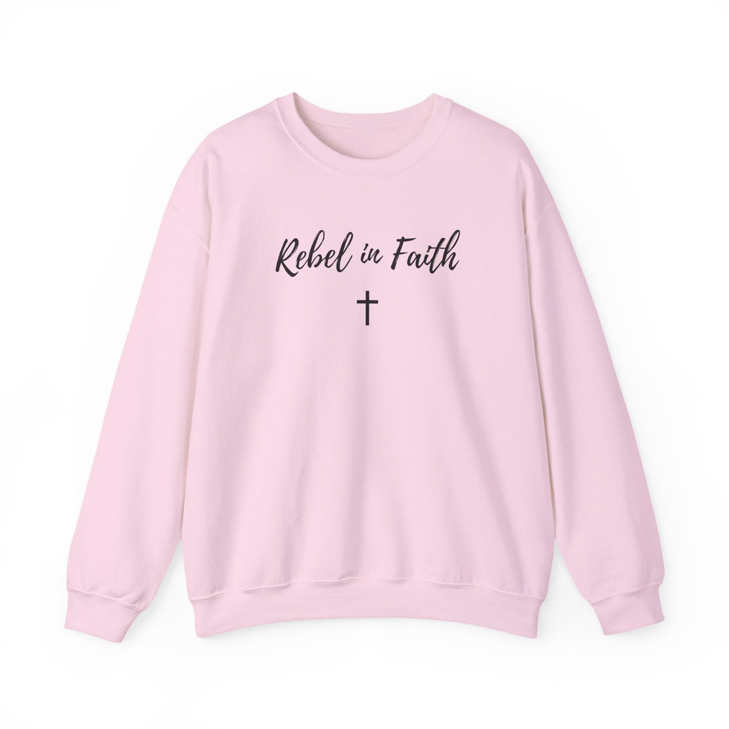 Women's Rebel in Faith - Comfort Crewneck Sweatshirt - Rebels in Faith