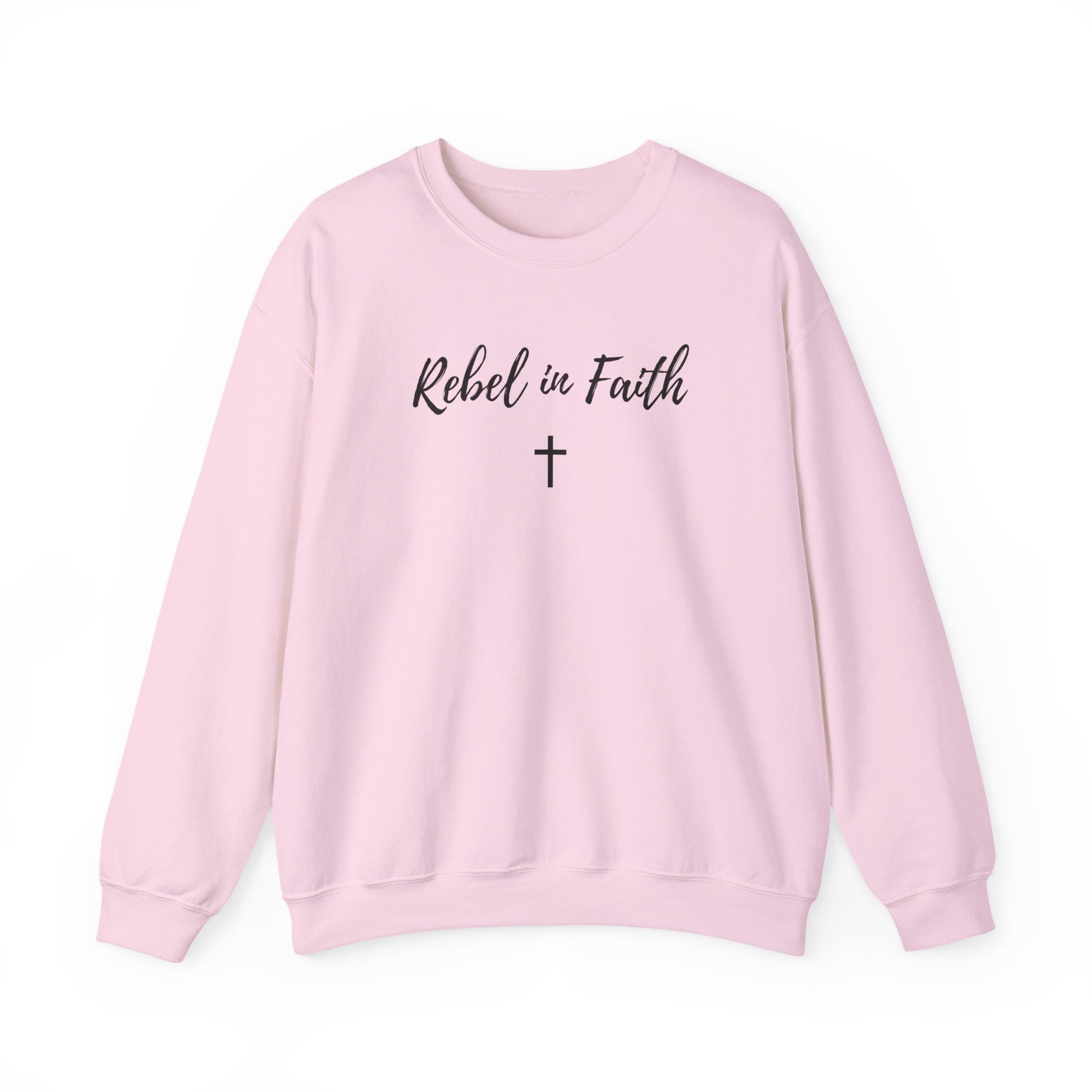 Women's Rebel in Faith - Comfort Crewneck Sweatshirt - Rebels in Faith