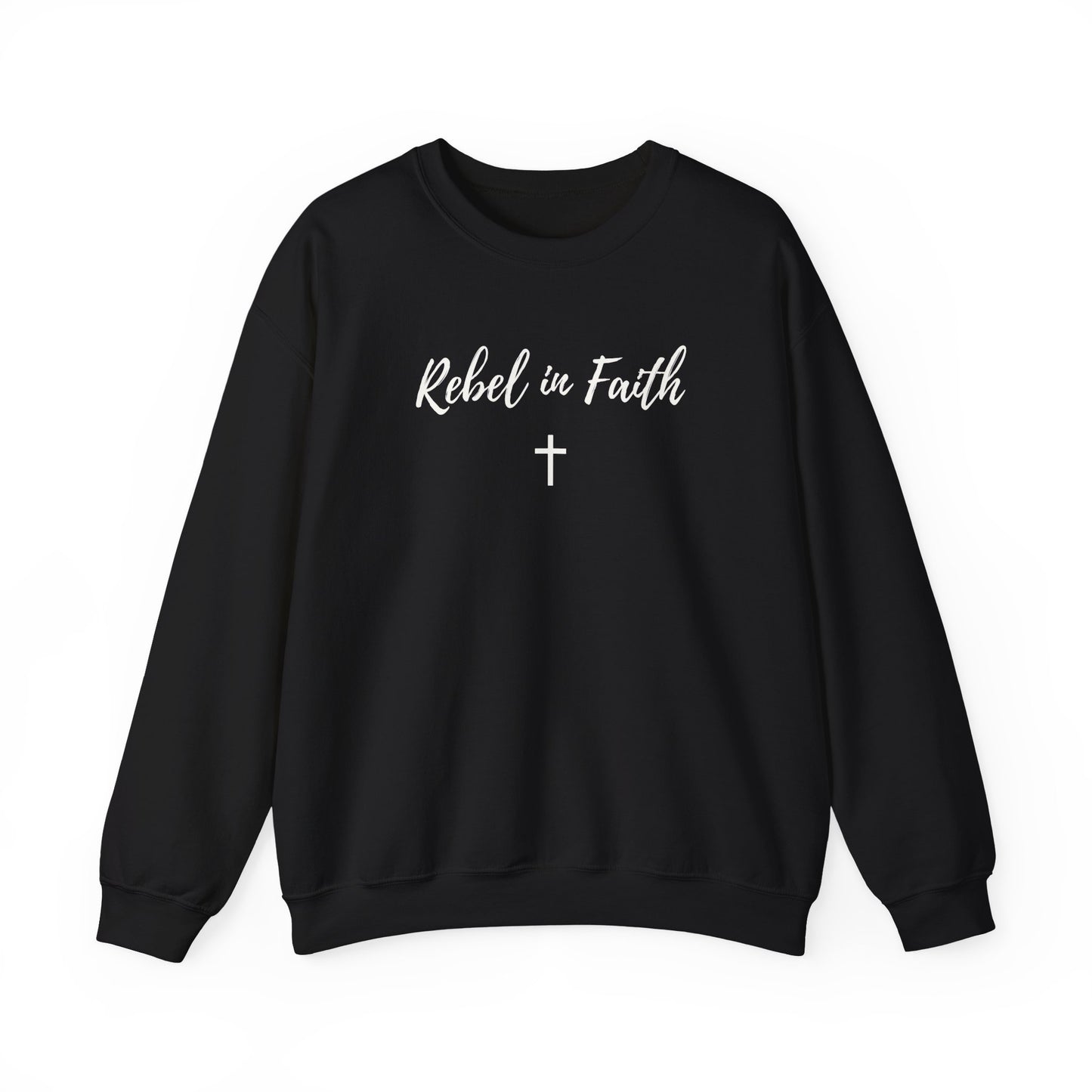 Women's Rebel in Faith - Comfort Crewneck Sweatshirt - Rebels in Faith