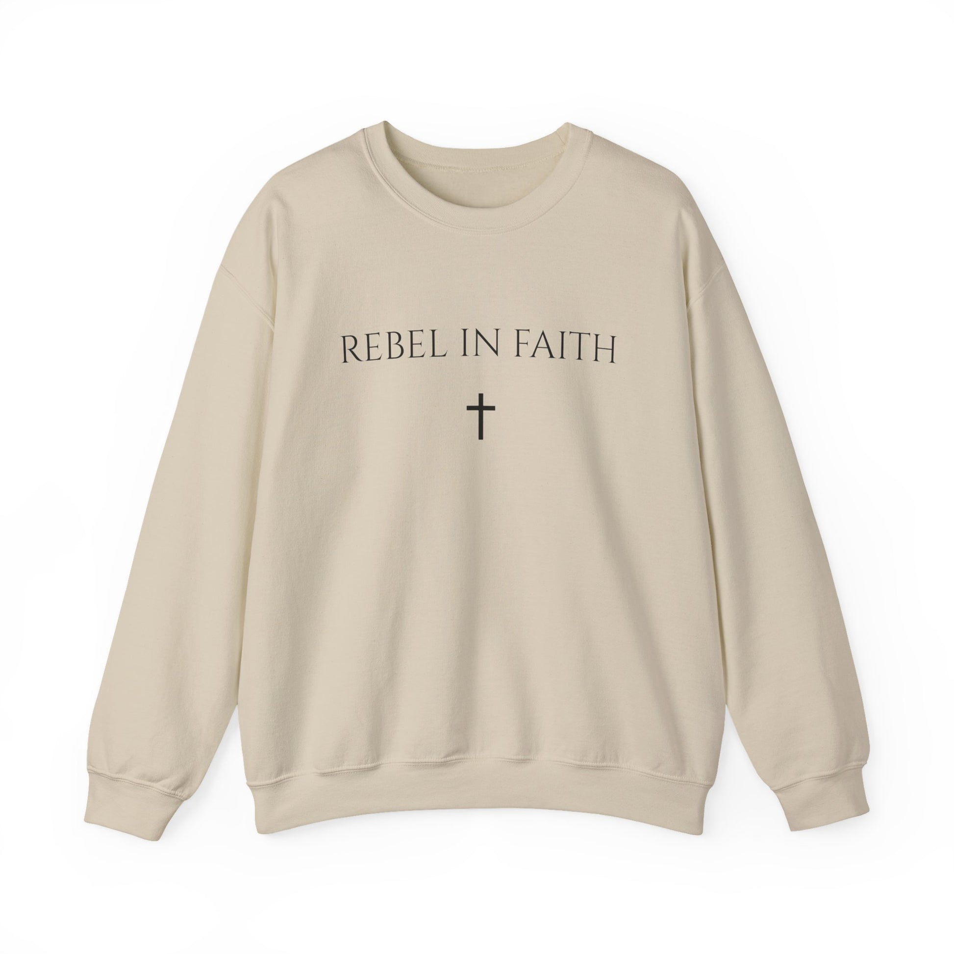 Men's Rebel in Faith - Comfort Crewneck - Rebels in Faith
