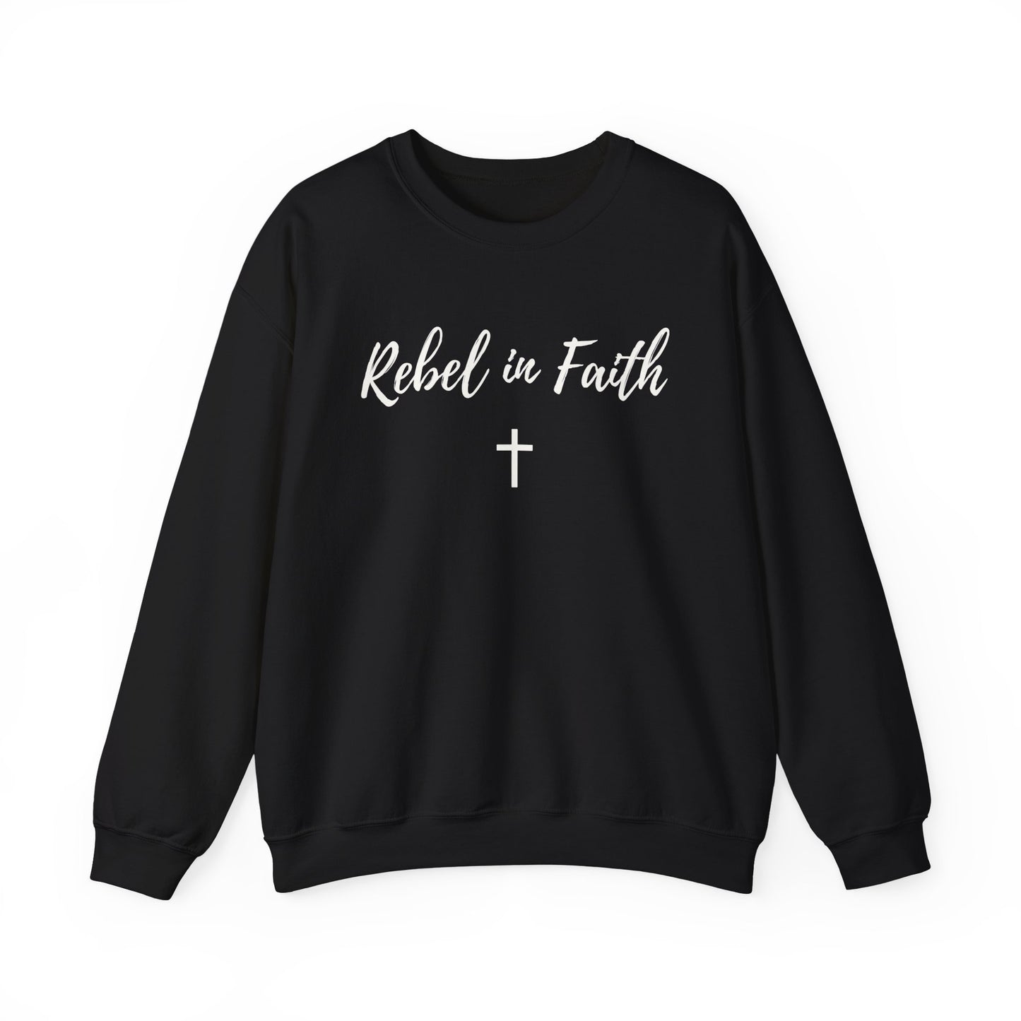Women's Rebel in Faith - Comfort Crewneck Sweatshirt - Rebels in Faith