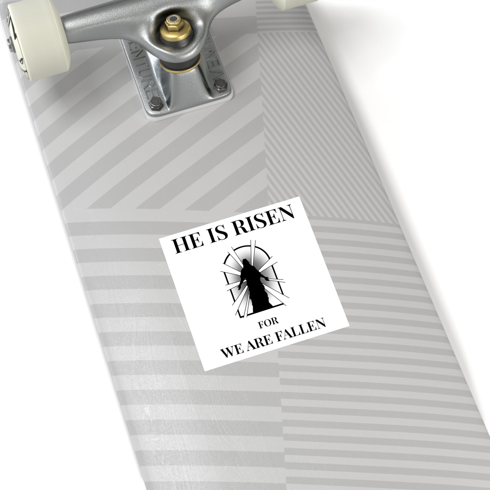 Easter 'He is Risen' Vinyl Sticker - Rebels in Faith