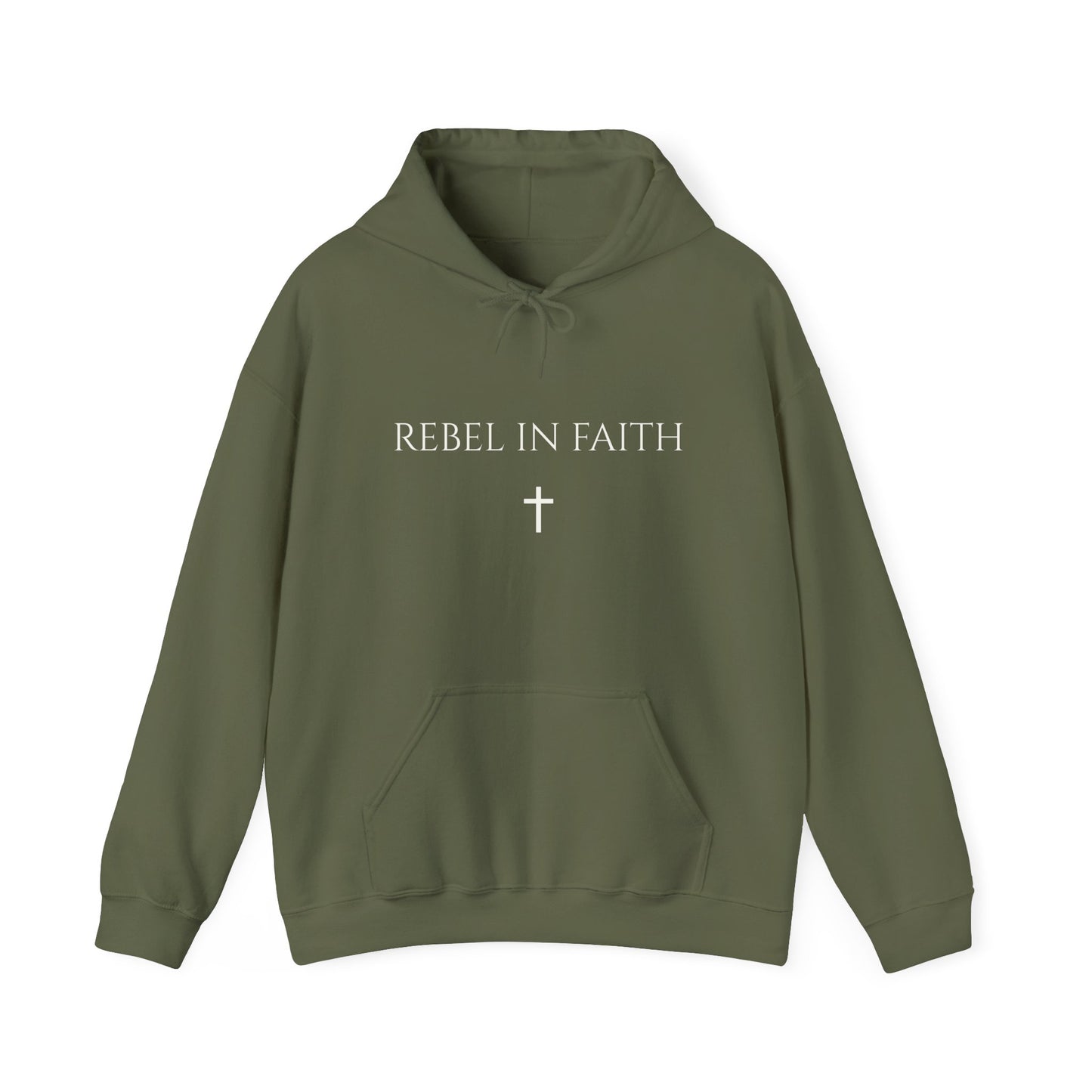 Men's Rebel in Faith - Heavy Blend Hoodie - Rebels in Faith