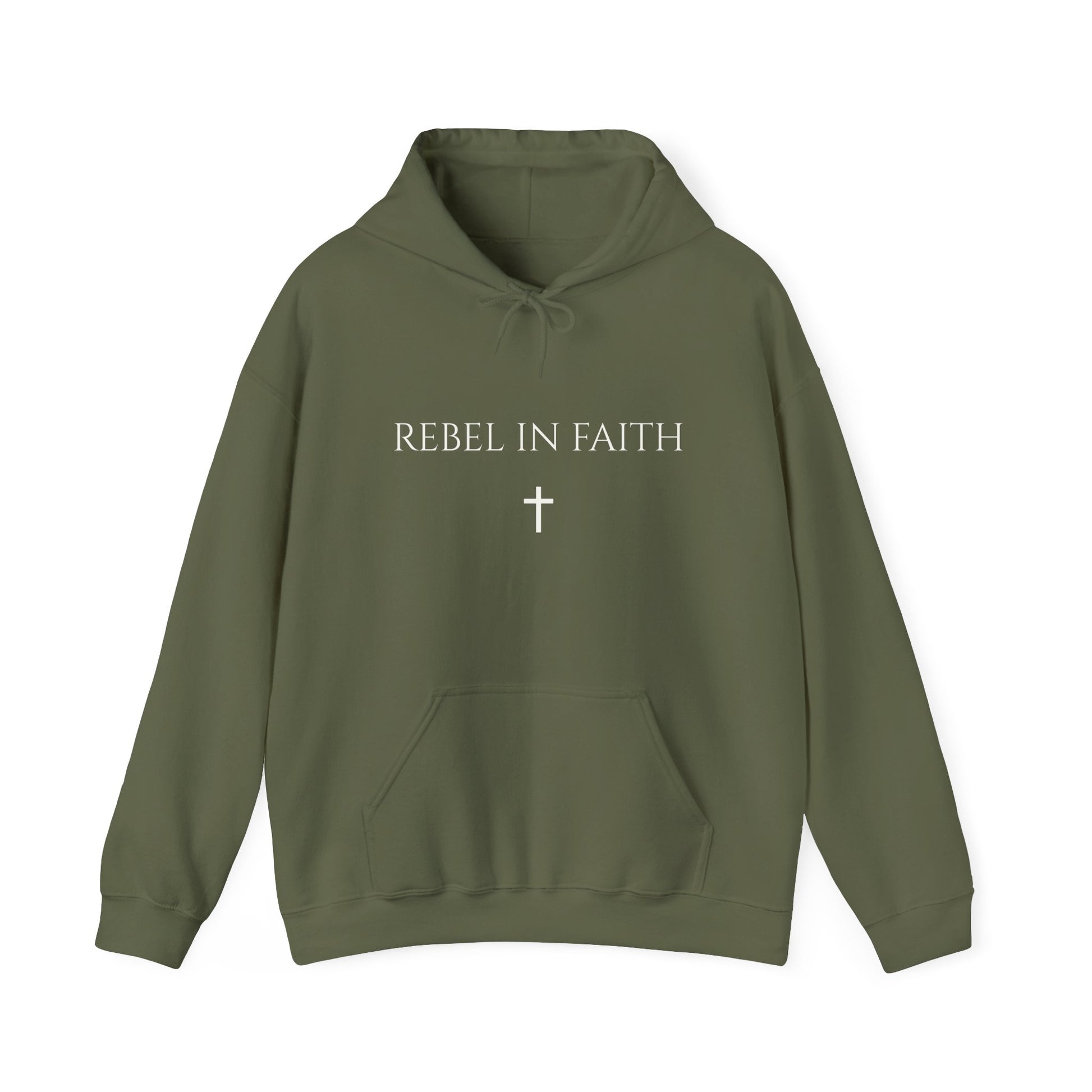 Men's Rebel in Faith - Heavy Blend Hoodie - Rebels in Faith